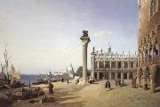 Jean Baptiste Camille  Corot Venise (mk11) France oil painting reproduction